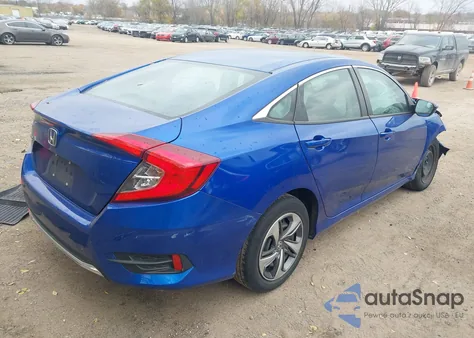 2020 Honda Civic Lx from USA, damaged, VIN 2HGFC2F6XLH580318